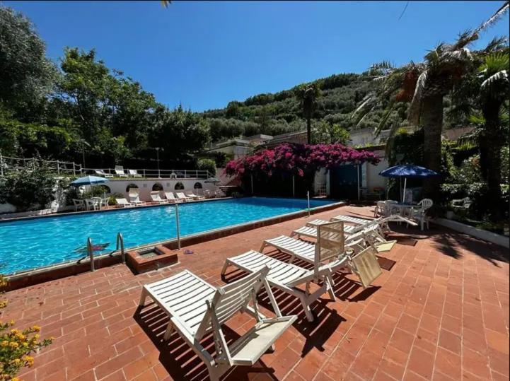 Un Paradiso A Sorrento Con Piscina Massa Lubrense Exteriér fotografie