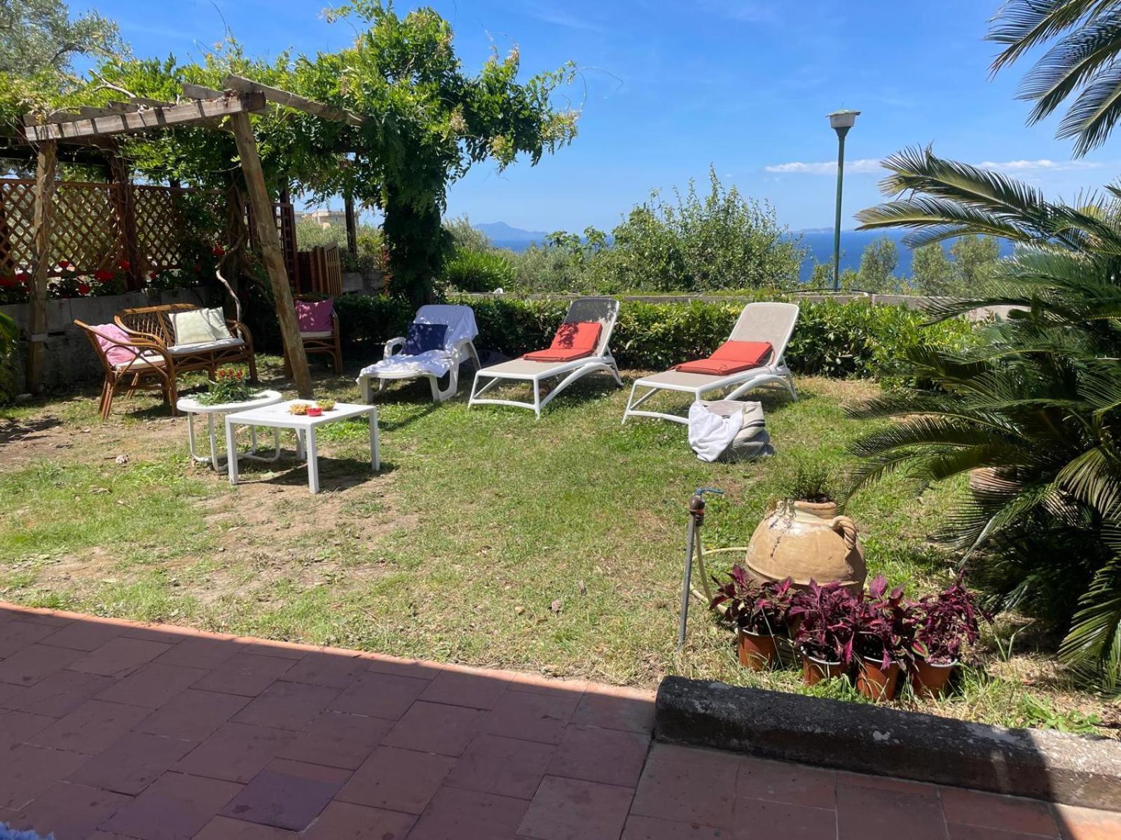 Un Paradiso A Sorrento Con Piscina Massa Lubrense Exteriér fotografie