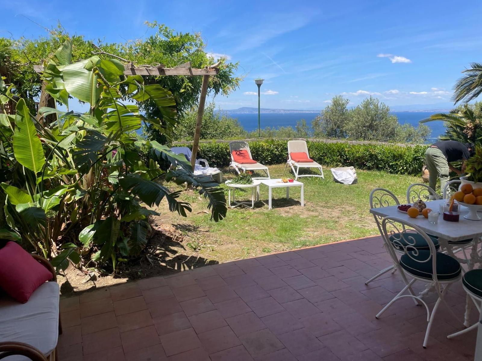 Un Paradiso A Sorrento Con Piscina Massa Lubrense Exteriér fotografie
