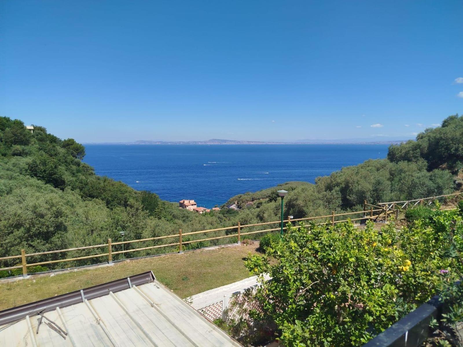 Un Paradiso A Sorrento Con Piscina Massa Lubrense Exteriér fotografie